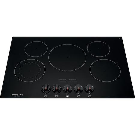 Frigidaire 30-in. Smooth Top Electric Drop-In Cooktop with 5 Elements and Express-Select Controls FGEC3068UB
